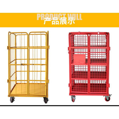 SHANJIE Folding Logistics Reinforced Storage Express and Unloading Laundry Cage Warehouse Thickened