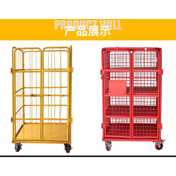 SHANJIE Folding Logistics Reinforced Storage Express and Unloading Laundry Cage Warehouse Thickened