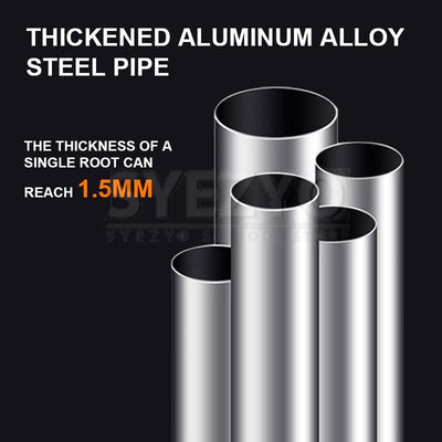 Syezyo Aluminum Alloy Ladder Thickened Multi-function Telescopic Engineering Portable Herringbone