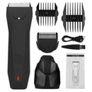 Groin Balls Trimmer Private Shaver for Man Wireless Electric Shaver Replaceable Ceramic Blades