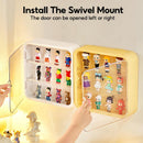 3 Layers Wall Acrylic Display Box Shelf Blind Box Popmart Figurines Display Case Storage with Rack