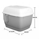 Byto Cat Litter Box Fully Enclosed Litter Box Large Space Odor-proof Cat Toilet Drawer Type Cat