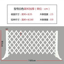 Outdoor Anticorrosive Wooden Fence Guardrail Telescopic Indoor Flower Garden Courtyard Decoration