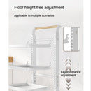 Kitchen pot rack multi-layer storage rack floor type household vegetable pot rack multi-functional