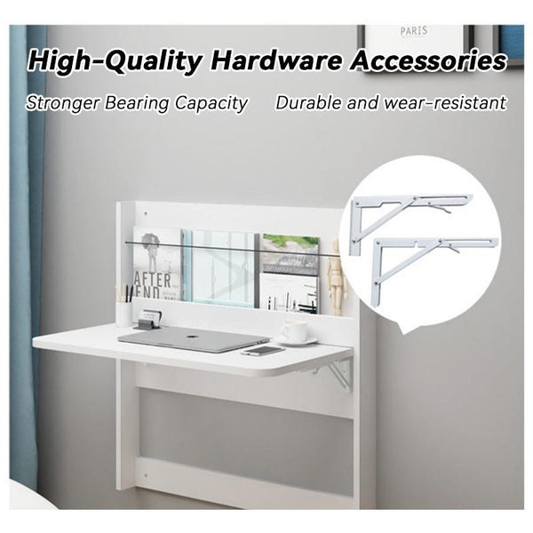 Wall Hanging Table | Foldable Table | Invisible Wall Mounted Multifunctional Desk | Solid Wood