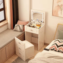 YICHANG Nordic Dressing Table Bedroom Modern Simple Small Family Type Flip Small Dressing Table Mini