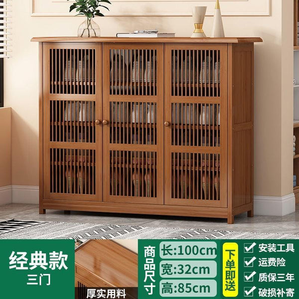 GC Shoe Cabinet Shoe Rack Cabinet Multi-storey Dust-proof Porch Cabinet At The Entrance Of Rental