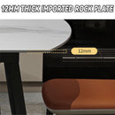 Retractable Slate Dining Table Round/Square Table Meeting Table Household Scratch And High