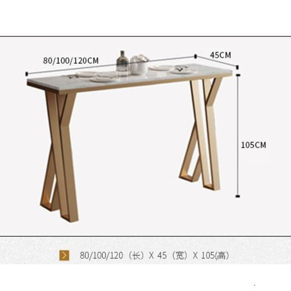 table Bar marble dining nordic balcony high table against the wall Bistro Table set shipping free