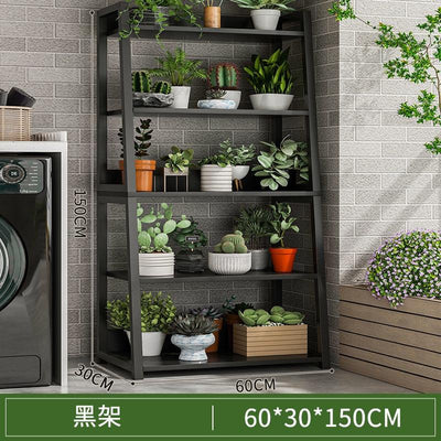 Flower stand 5 Tier Stair Style Metal Plant Stand Indoor and Outdoor Flower Rack Home Iron Storage