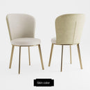 Nordic Dining Chair Ins Bedroom Lounge Chair Dressing Table Makeup Back Chair（Color Customization）