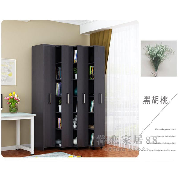 Hidden Movable Bookcase Invisible Sliding Bookcase Drawer Type Dust-proof Bookshelf Storage Belt