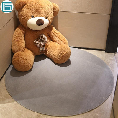 Cashiyue Round Carpet Bedroom Living Room Hanging Basket Computer Electronic Competition Chair Study