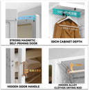 Arper Folding Wardrobe Bedroom Large Capacity Open Wardrobe Living Plastic Drawer Cabinet Foldable