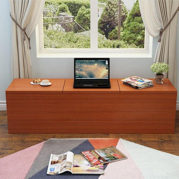Top-turning Door Window Cabinet Floor Cabinet Corner Low Wood Cabinet Window Cabinet Solid Wood