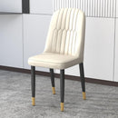 APOLLO Nordic PU Leather Dining Chair Household Soft Bag Leisure Chair Modern Hotel Chair