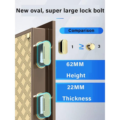 Safe Household Large Fingerprint Password Box Office All Steel Electronic Anti-theft File Cabinet