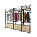 ⭐Clothing Shop Clothes Rack Display Rack Floor Coat Rack Belt Cabinets Shopping Mall Display