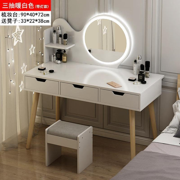 koala Small Dresser Bedroom Modern Minimalist Makeup Table Small Net Red Ins Wind Makeup Table