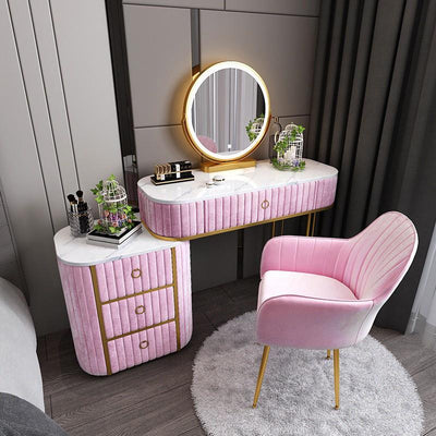 Luxury Marble Light Bedroom Net Red Style Modern Simple Storage Cabinet One Small Family Dressing
