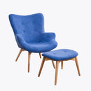 Nordic Armchair Modern Simple Small Type Leisure Tiger Chair Bedroom Balcony Lazy Man Small Sofa