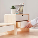 Desktop Monitor Stand Solid Wood Computer Monitor Riser High Capacity Bedroom Desk Storage 064.SG