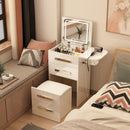 YICHANG Nordic Dressing Table Bedroom Modern Simple Small Family Type Flip Small Dressing Table Mini