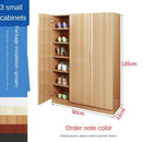 Shoe Cabinet Household Door Large Capacity Space-saving Solid Wood Special Price Economical
