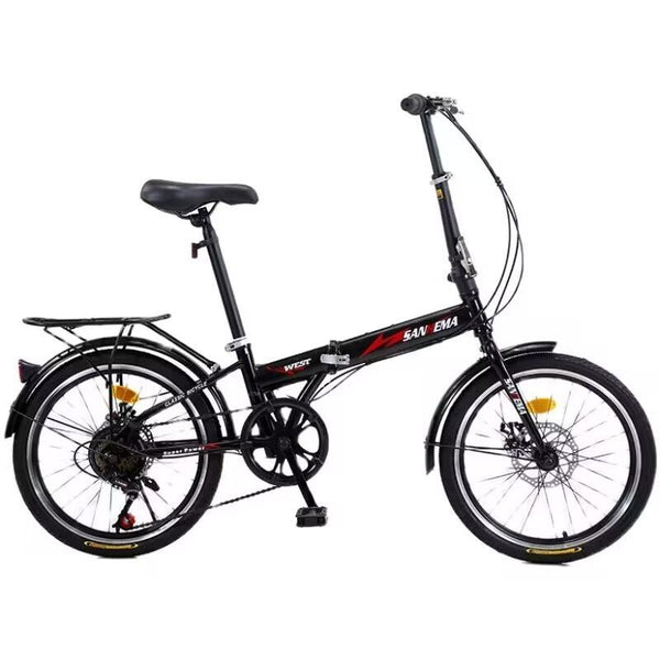[SG READY STOCK] Gear Bicycle 20 Inch 7 Speed Foldable Bicycle Adult Tricycle Outdoor City Road