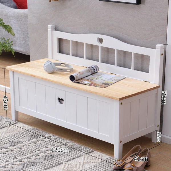 Solid Wood Replacement Shoe Stool Home Door Shoes Stool Can Sit Type Shoe Cabinet Storage Bench