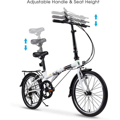 Dahon Dream D6 6 Speed 20 Inch Foldable Bike HAT060 (Black)