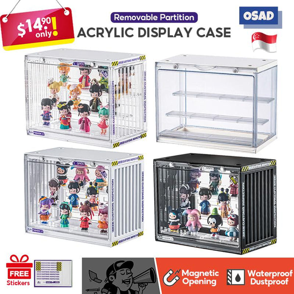 (Buy 3 Get 1 Free) Popmart Blind Box Display Box Lego Figurine Display Case Acrylic Display Box with