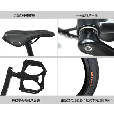 Merida Foldable Bicycle Folding Bike 20 Inch 8 Speed Aluminum Alloy Bicycle Lightweight No
