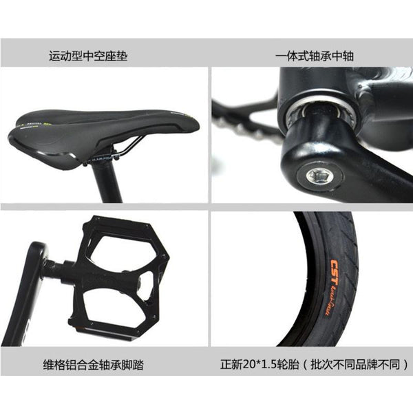 Merida Foldable Bicycle Folding Bike 20 Inch 8 Speed Aluminum Alloy Bicycle Lightweight No