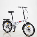 [SG READY STOCK] 20 Inch Foldable Bicycle 7-speed Variable Speed Bicycle High-carbon Steel Folding