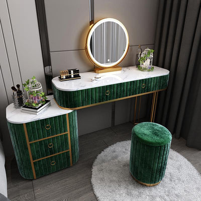 Luxury Marble Light Bedroom Net Red Style Modern Simple Storage Cabinet One Small Family Dressing