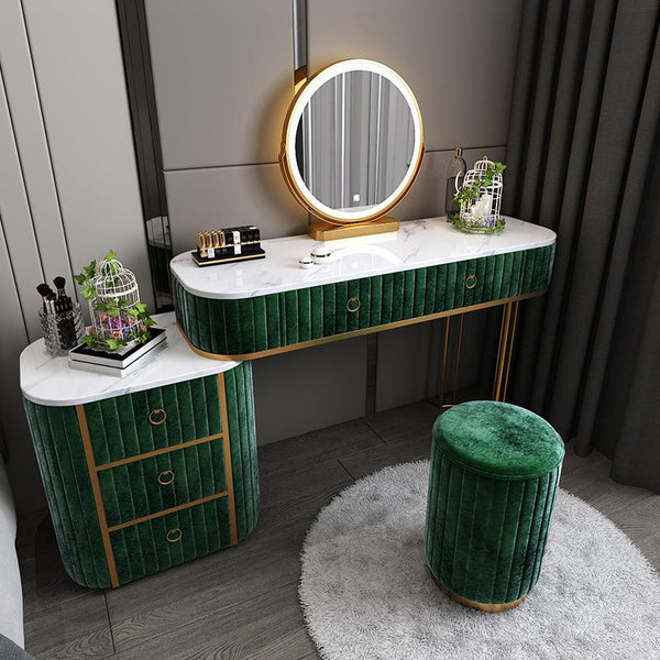 Luxury Marble Light Bedroom Net Red Style Modern Simple Storage Cabinet One Small Family Dressing