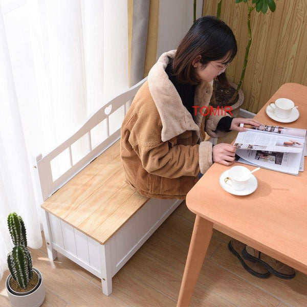 Solid Wood Replacement Shoe Stool Home Door Shoes Stool Can Sit Type Shoe Cabinet Storage Bench