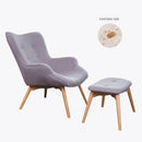Nordic Armchair Modern Simple Small Type Leisure Tiger Chair Bedroom Balcony Lazy Man Small Sofa