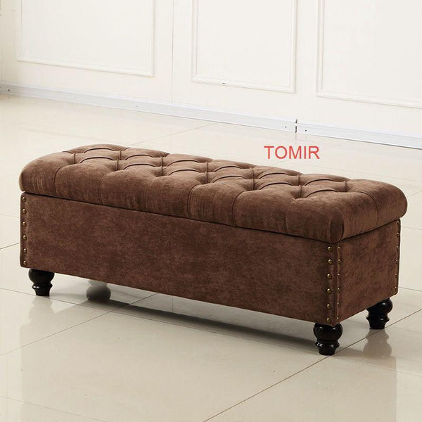 Nordic Change Shoe Stool Storage Sofa Bench Door Storage Foot Pedal Bed Tail
