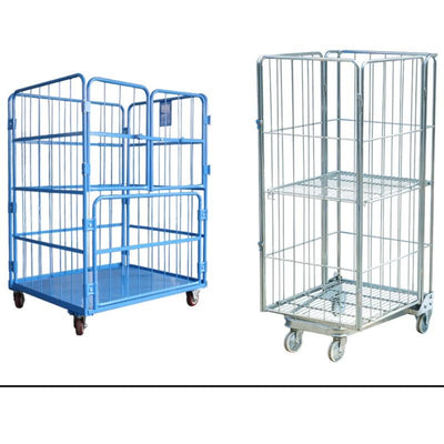 SHANJIE Folding Logistics Reinforced Storage Express and Unloading Laundry Cage Warehouse Thickened
