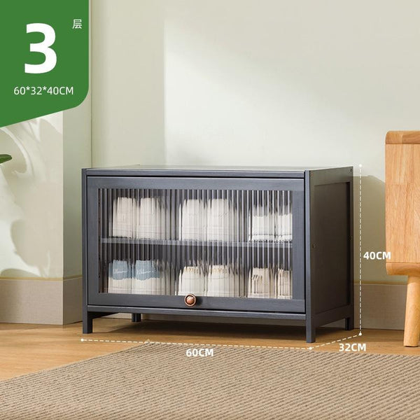 Shoe Cabinet Home Black Gray Shoe Cabinet 2022 New Flip Door Shoe Rack Cabinet