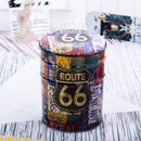 Dining Vintage Industrial Wind Chair Iron Bucket European Bar Change Shoe To Collect Storage Stool