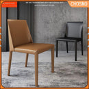 Leather Modern Minimalist Desk Make-up Net Red Back Coffee Nordic Light Luxury Dining Chair