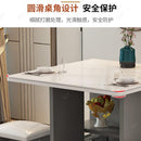 2022 Dining Table Set Marble Foldable Dining Table Movable Small House Multifunctional Combined