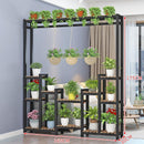 Indoor Screen Partition Living Room Xuanguan Green Flower Pot Rack Iron Floor-to-ceiling Multi-layer