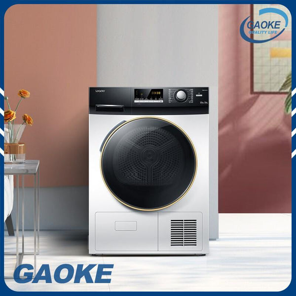 (GOKE) 10kg Heat Pump Dryer Household Clothes Dryer Remove Bacteria, Mites, Smell and Pet Hair