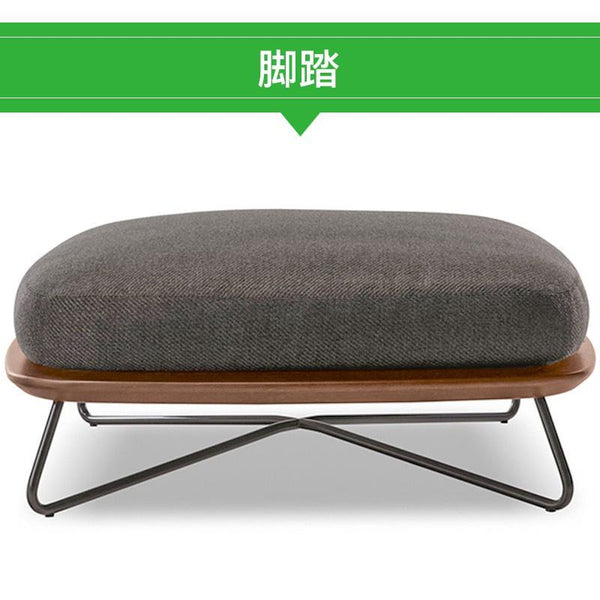 Nordic Outdoor Rattan Sofa Combination Living Room Courtyard Leisure Chair Outdoor Rattan Sofa