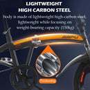 SSPU X4 Foldable bicycle Folding Bike 20 Inch 7 Speed Dolphin Frame Double Disc Brake Adult Outdoor