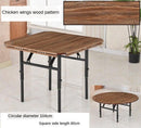 Folding Household Adjustable Dining Small Apartment Outdoor Portable Square Multifunctional Large